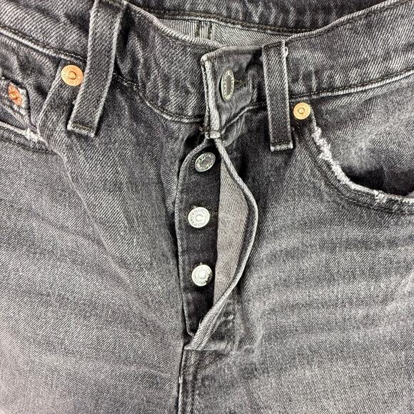 Levi's 501 Skinny Coal Black Jeans 29 - Picture 7 of 10